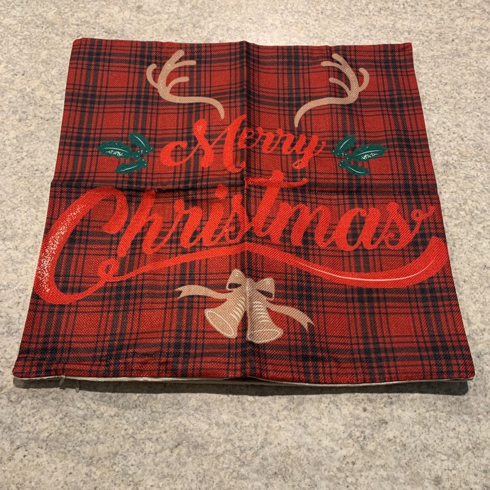 18x18 Burlap Pillow Case